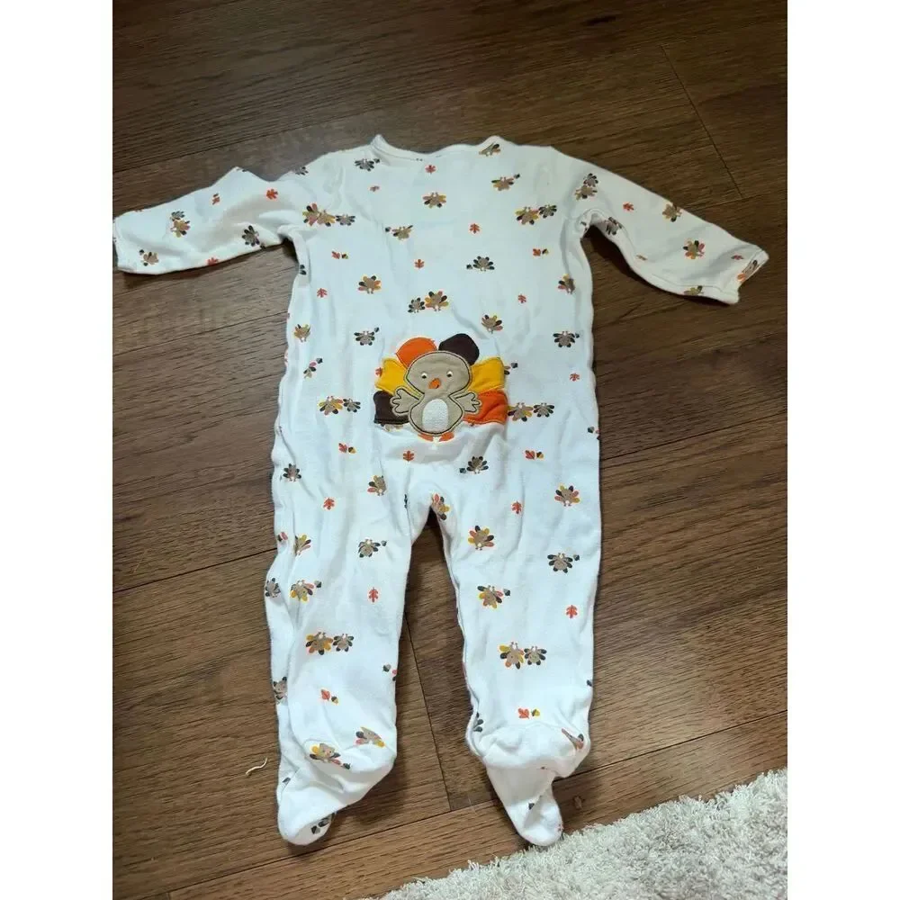 Carter's Mommy's Little Turkey Onsie Turkey Butt Bottom Size 6M